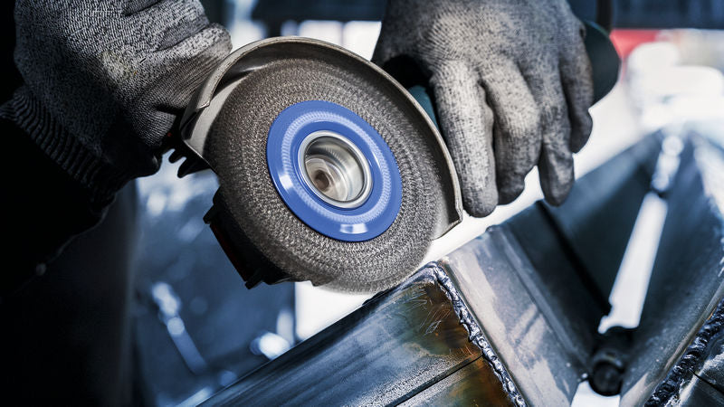 PRO Metal heavy X-Lock Wire Wheel, 115 x 0.5 mm, Thread