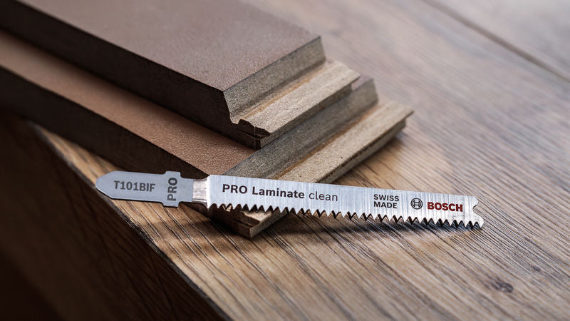 PRO Laminate clean T101BIF Jigsaw Blade, 83 mm, 5 pcs (5.0 )
