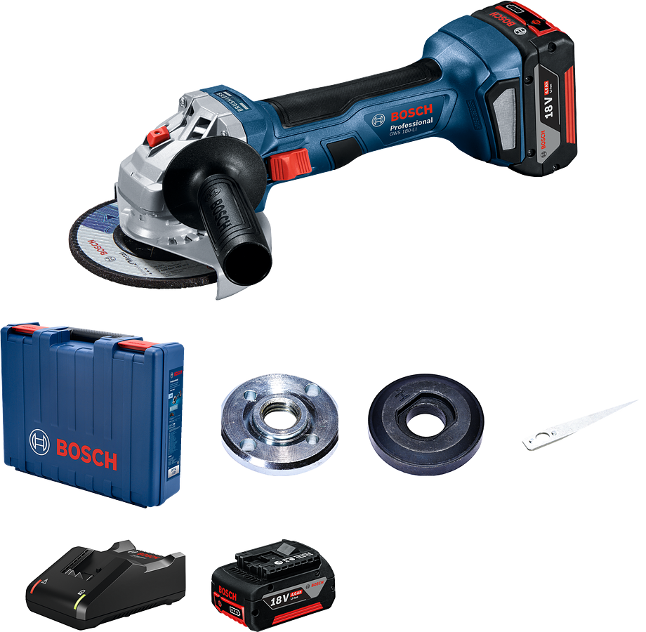 Cordless Angle Grinder GWS 180-LI