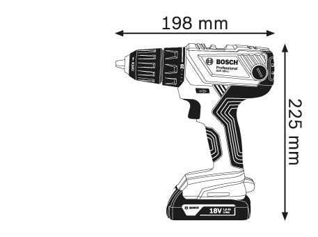 Cordless Drill/Driver GSR 180-LI