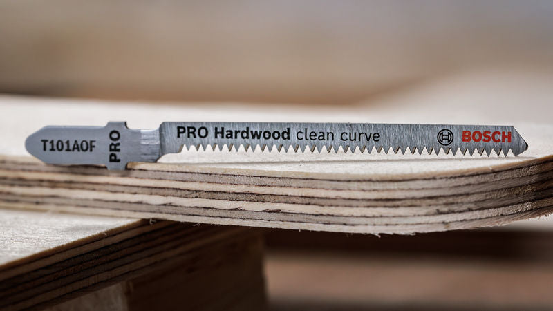 PRO Hardwood clean curve T101AOF Jigsaw Blade, 83 mm, 5 pcs (5.0 )