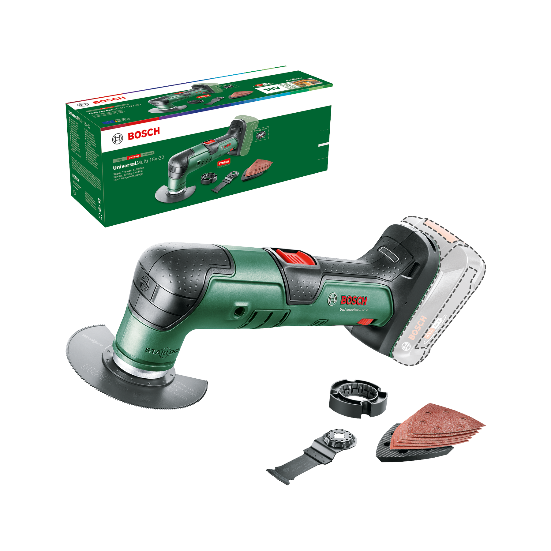 [product image, scope of delivery]