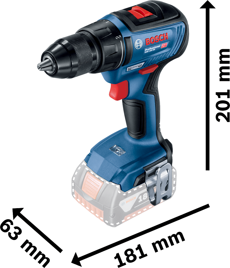 Cordless Drill/Driver GSR 18V-50