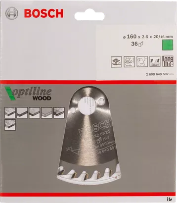 PRO Wood Circular Saw Blade (160 / 36 / 2.6)