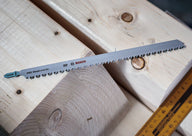 PRO Wood precise T1044DP Jigsaw Blade, 250 mm, 3 pcs (3.0 )