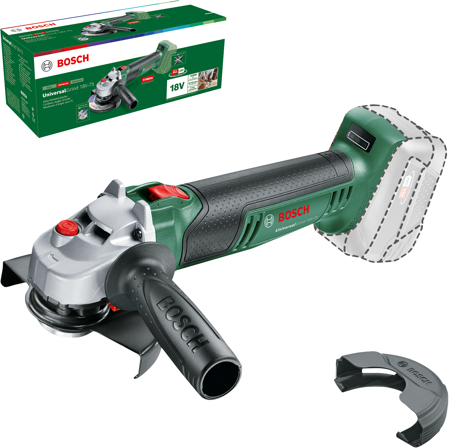 [product image, scope of delivery]