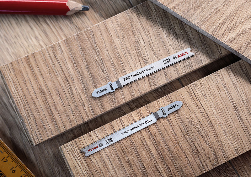 PRO Laminate clean T101BIF Jigsaw Blade, 83 mm, 5 pcs (5.0 )