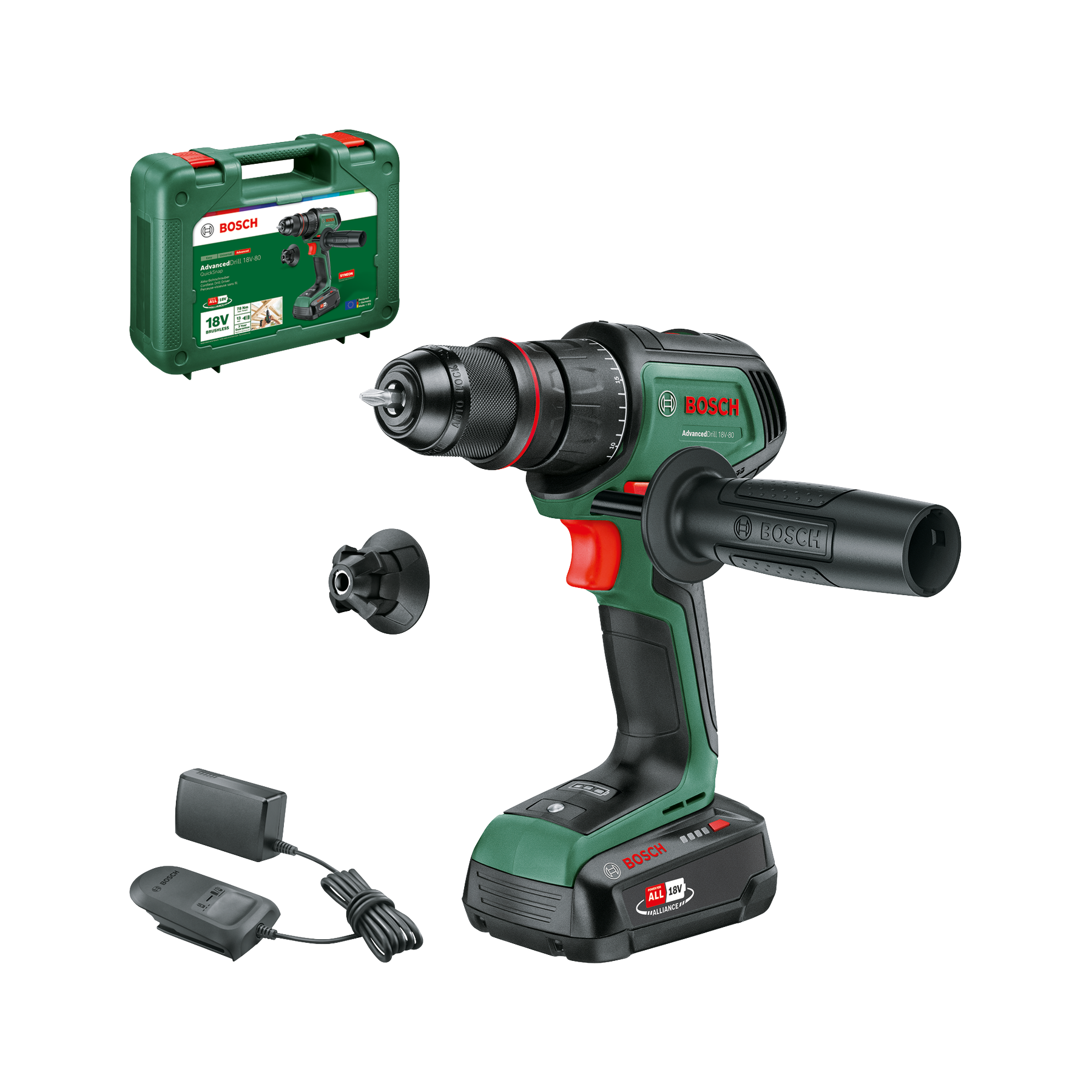 [product image, scope of delivery]