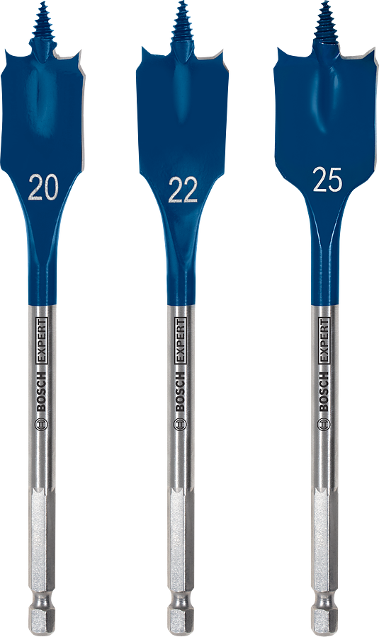 EXPERT Self Cut Speed Spade Bit Sets (3 Pcs)