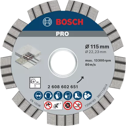 PRO Concrete Diamond Cutting Disc