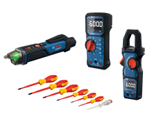 Profesionálna sada: GDM 600-15 + GMC 600-15 + GVD 1000-17 + Sada skrutkovačov VDE SL/PH 7 ks Professional