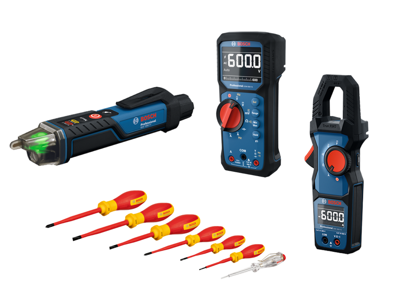 Profesionálna sada: GDM 600-15 + GMC 600-15 + GVD 1000-17 + Sada skrutkovačov VDE SL/PH 7 ks Professional