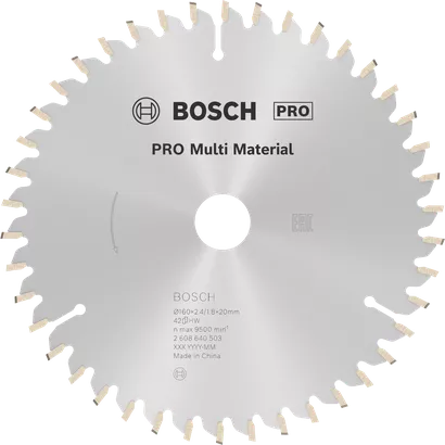 PRO Multi Material Circular Saw Blade (160 / 42 / 2.4)