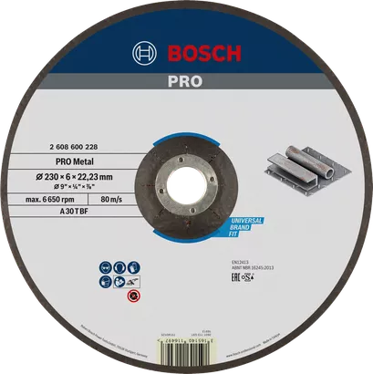 PRO Metal Bonded Grinding Disc (230 / 22.23 / 6)