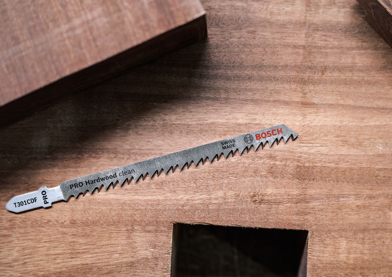 PRO Hardwood clean T301CDF Jigsaw Blade, 117 mm, 5 pcs
