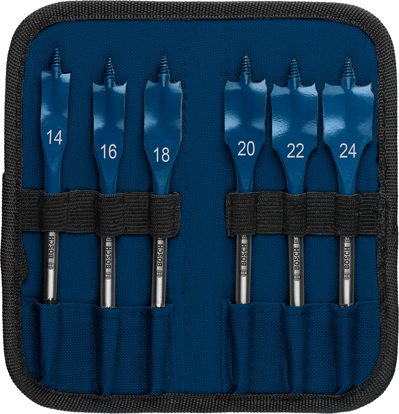 EXPERT Self Cut Speed Spade Bit Sets (6 Pcs)