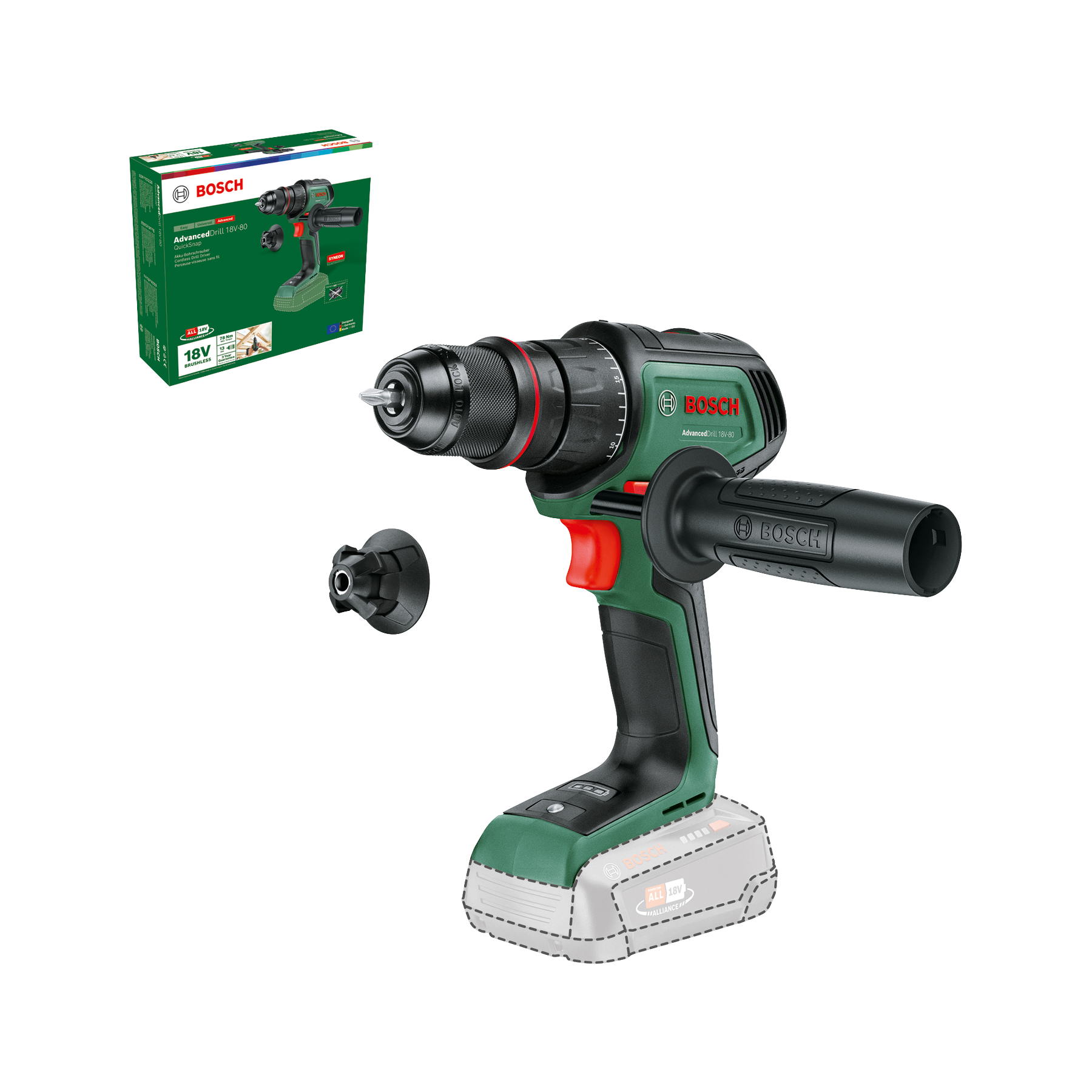 [product image, scope of delivery]