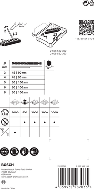 EXPERT HEX-9 MultiConstruction Pick & Click Set 3 - 8 mm