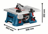 Cordless Table Saw BITURBO GTS 18V-216