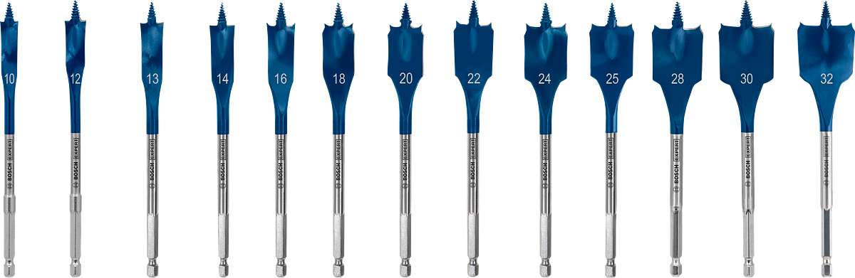 EXPERT Self Cut Speed Spade Bit Sets (13 Pcs)