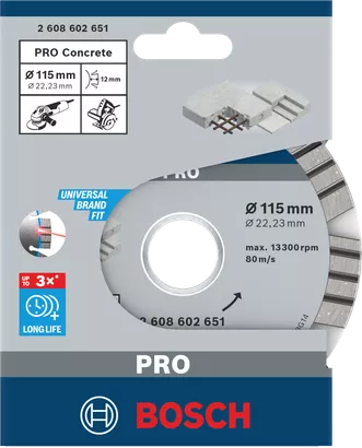 PRO Concrete Diamond Cutting Disc