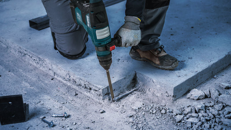 PRO SDS plus-4C Chisel and Drill Bit Set