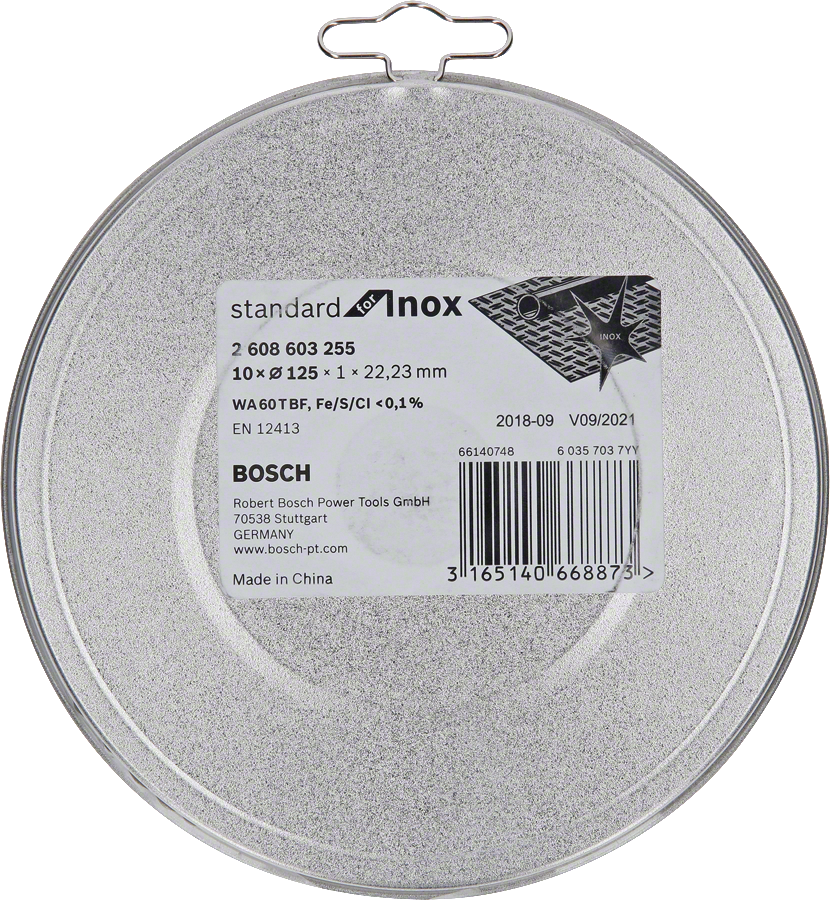 Standard for Inox Rapido Cutting Disc