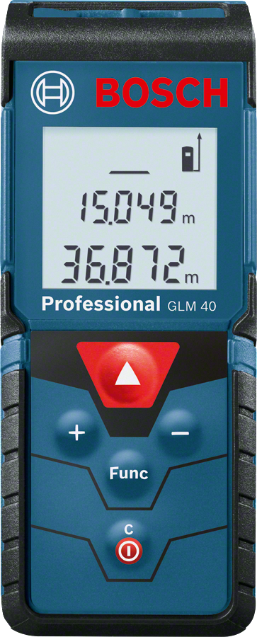 Laserový merač vzdialeností GLM 40 Professional