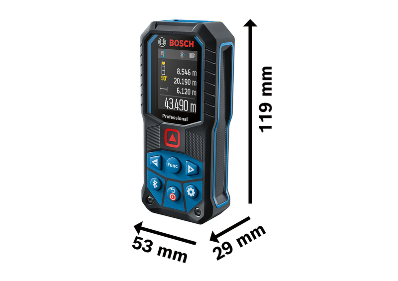 Laserový merač vzdialeností GLM 50-27 C Professional