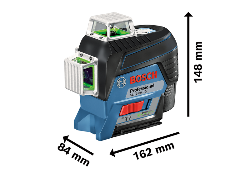 Čiarový laser GLL 3-80 CG Professional