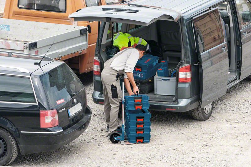 Sklápací vozík na vrecia Hliníkový transportný vozík Professional
